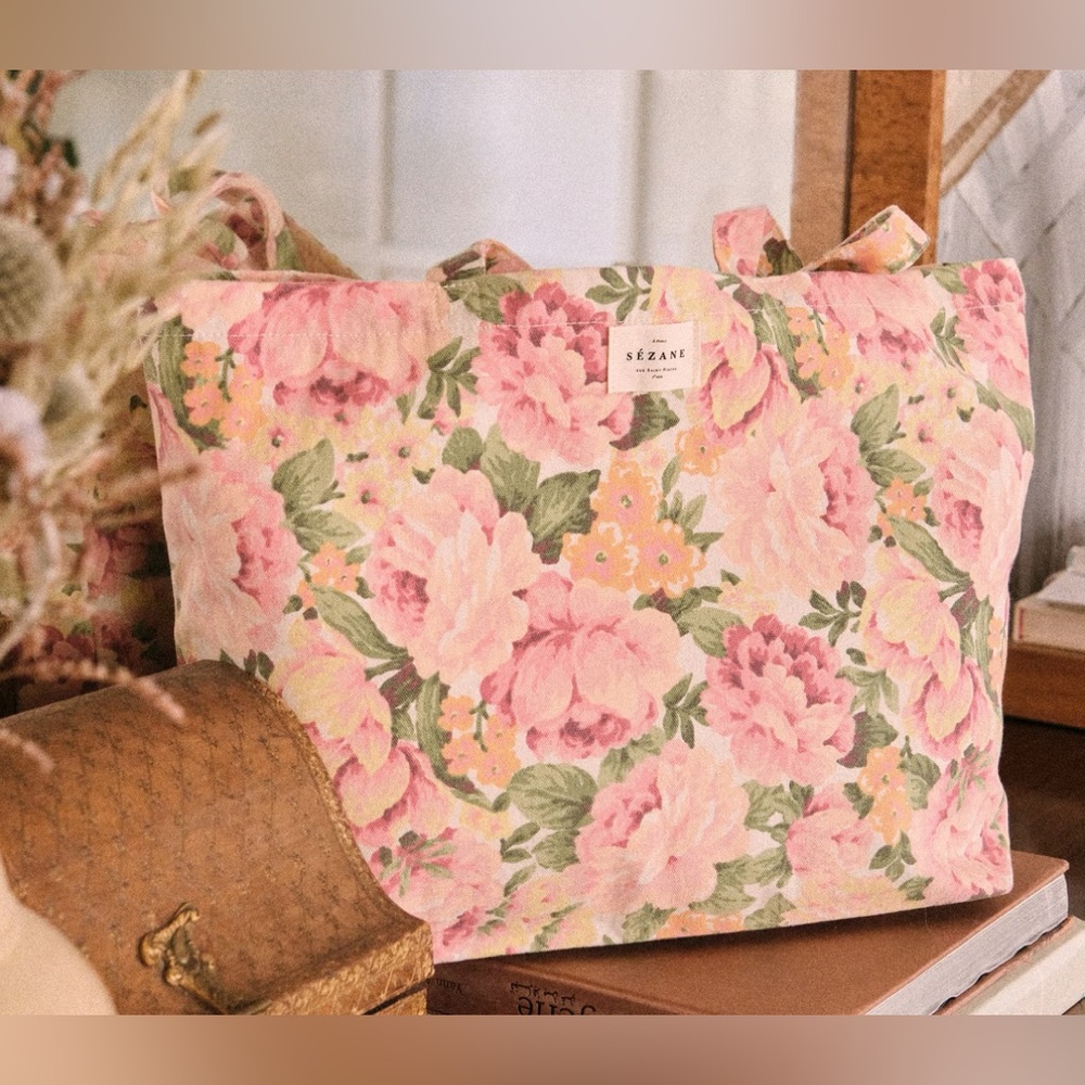 Sezane Floral Bag